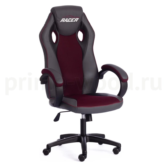 Кресло для руководителя RACER GT (кожзам, ткань)